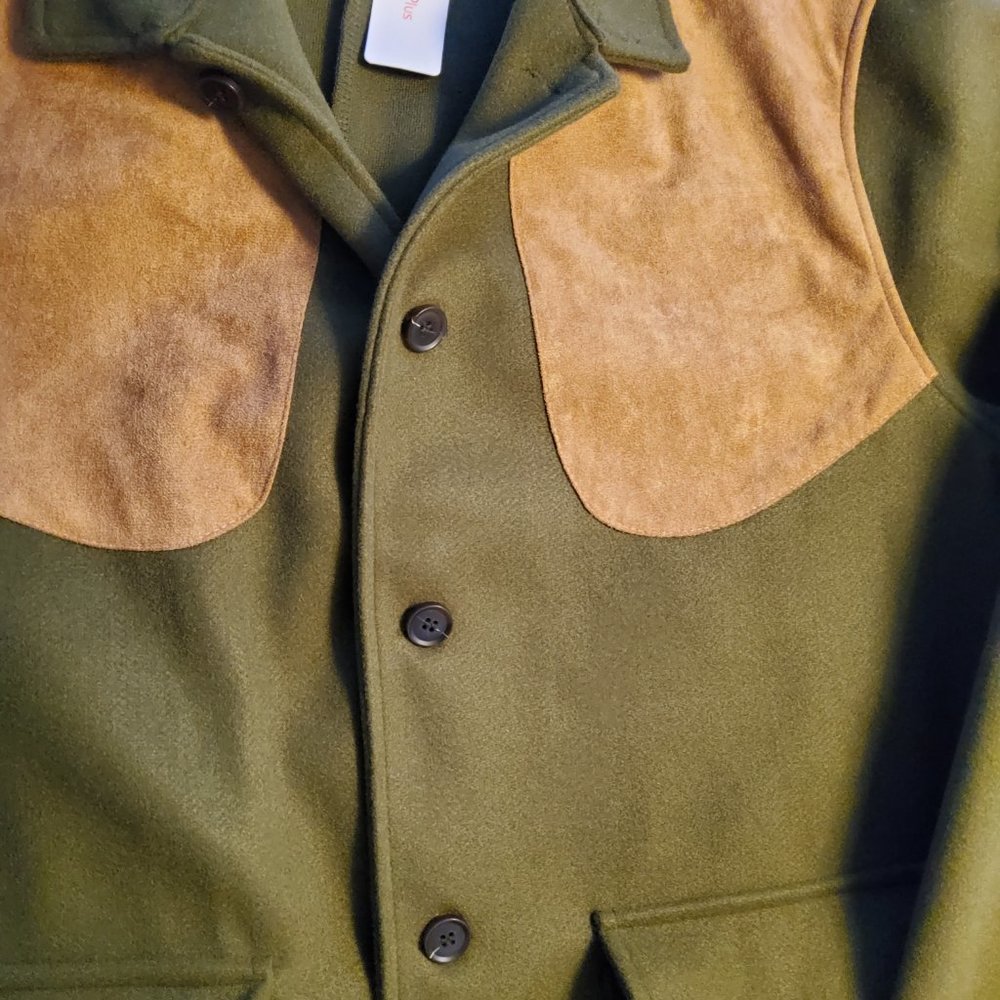 Order plus custom flannel field unlined jacket - Picture 6 of 16